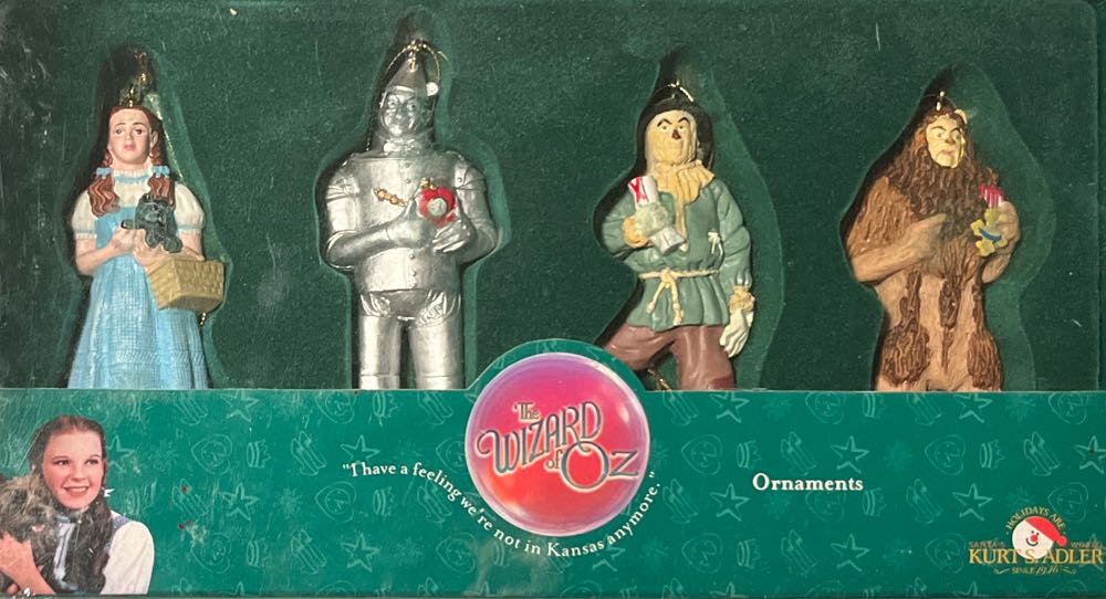 Kurt Adler 4 Pc Oz Ornament Set  ornament collectible [Barcode 086131371899] - Main Image 1