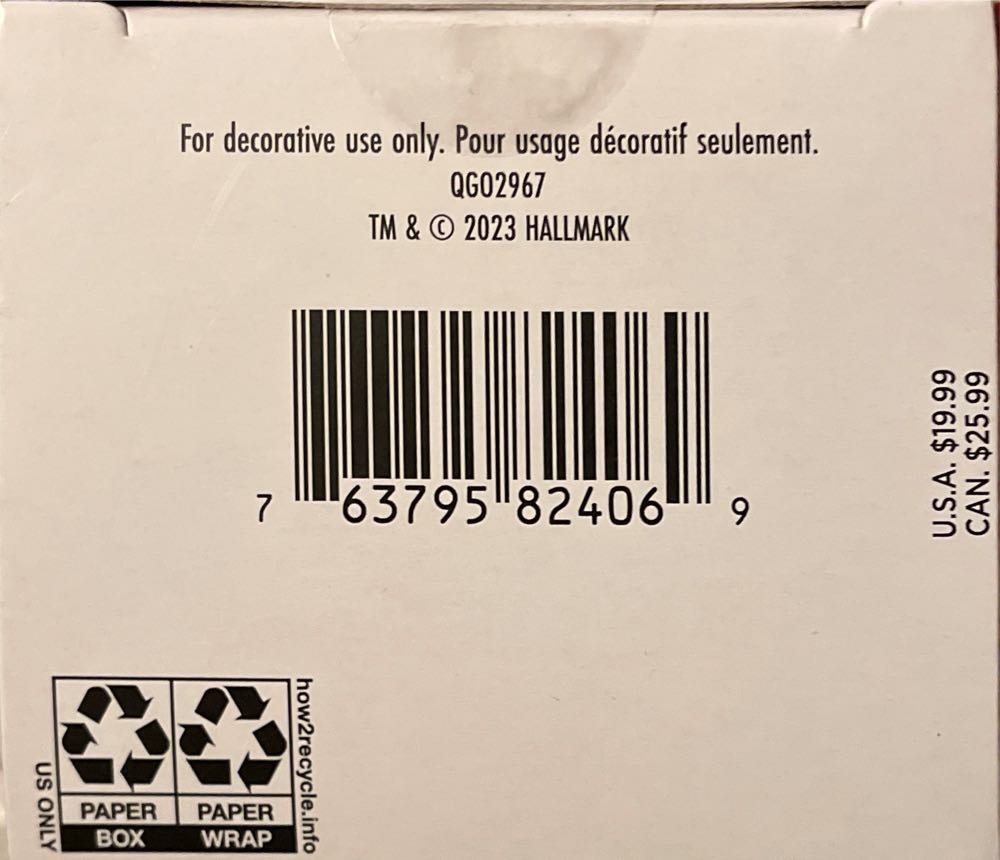 Toymaker Santa Surprise - Brown Apron - Toymaker Santa Series (Toymaker Santa) ornament collectible [Barcode 763795824069] - Main Image 4