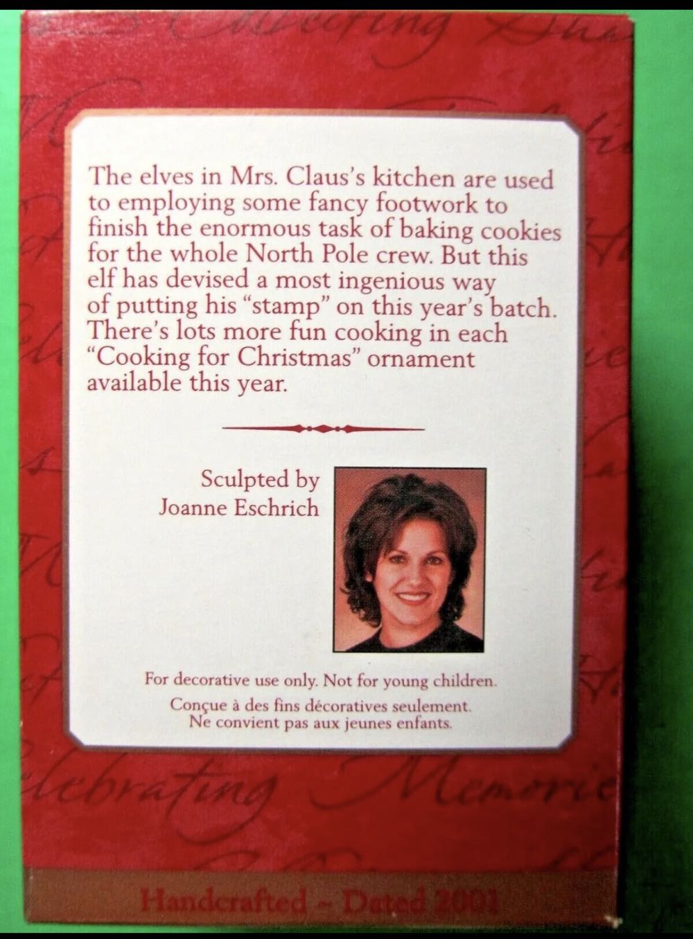 Creative Cutter: Cooking For Christmas  ornament collectible - Main Image 2
