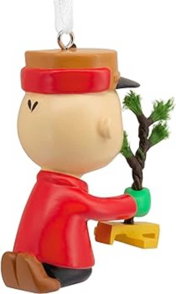 Charlie Brown Kneeling With Tree - Peanuts (Peanuts) ornament collectible [Barcode 763795839827] - Main Image 3