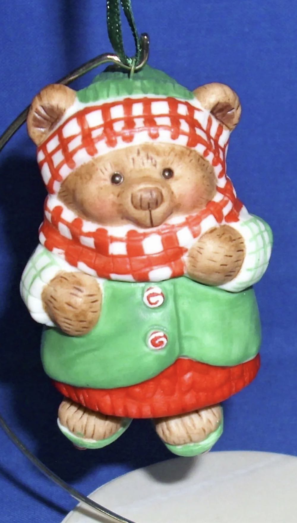 Skating Sugar Bear Bell - Mary Hamilton Bears (Bell, Bear, Skating) ornament collectible - Main Image 3