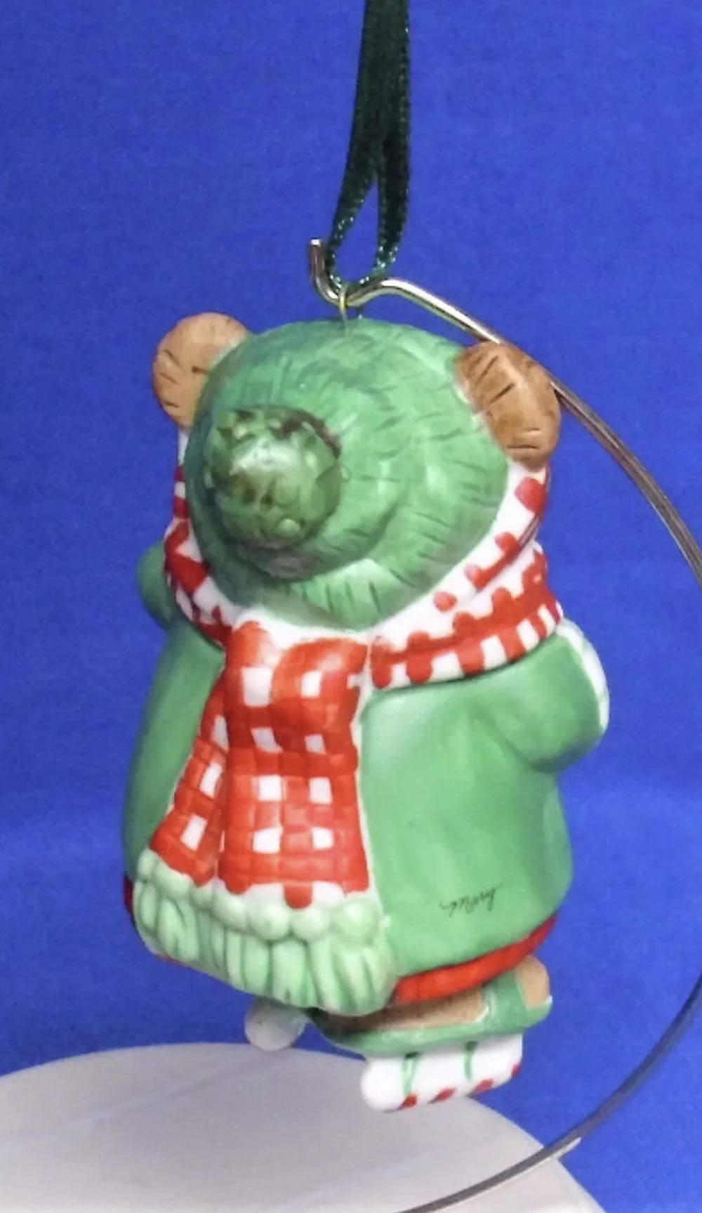Skating Sugar Bear Bell - Mary Hamilton Bears (Bell, Bear, Skating) ornament collectible - Main Image 4