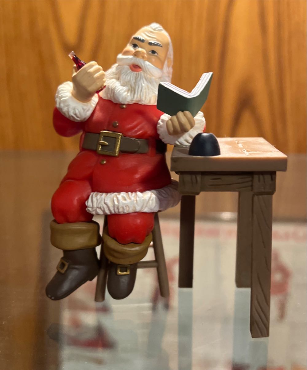 Coca Cola Santa By Fireplace - Trim-A-Tree Collection (Coca-Cola Santa Claus) ornament collectible [Barcode 715429970017] - Main Image 4