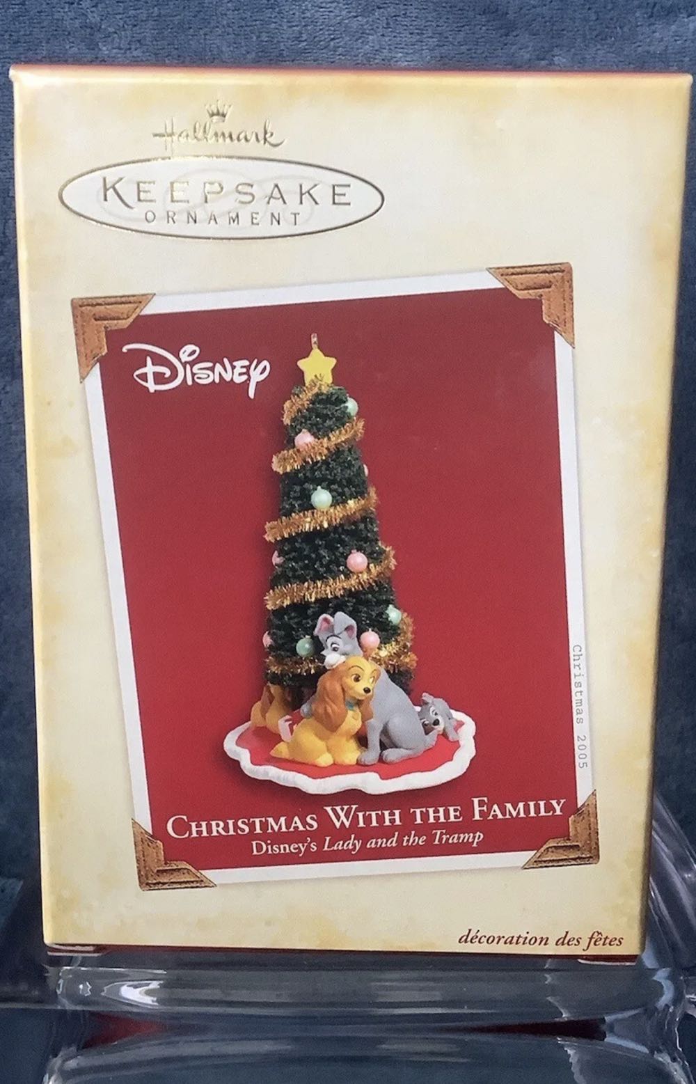 Lady And The Tramp: Christmas With The Family (Disney) ornament collectible - Main Image 1