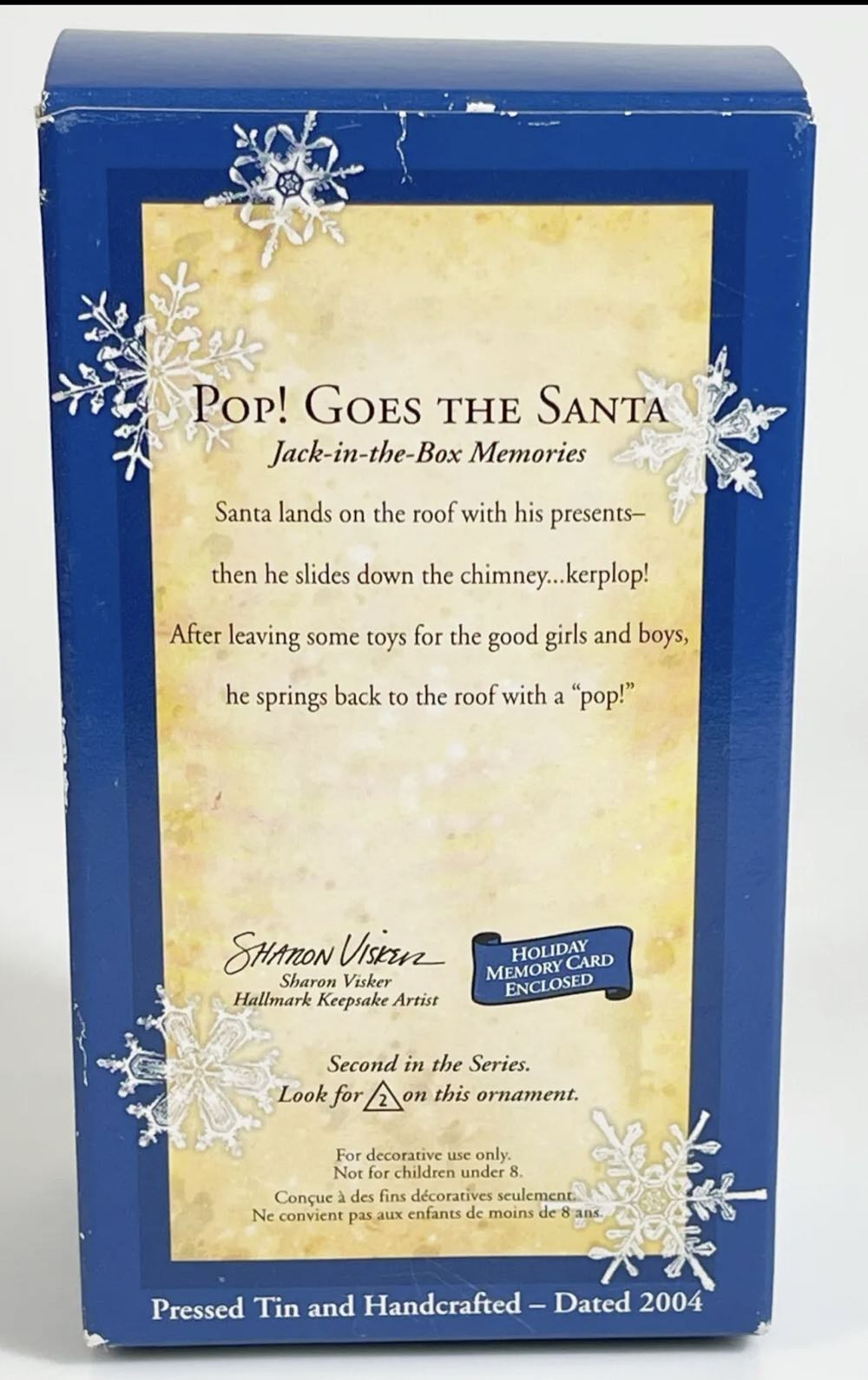 Jack-N-The-Box Memories #2: Pop! Goes The Santa - Jack-in-the-Box Memories ornament collectible - Main Image 2