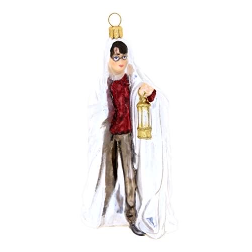 Using The Invisibility Cloak - Warner Bros. 100th Anniversary (Harry Potter) ornament collectible [Barcode 763795841103] - Main Image 1