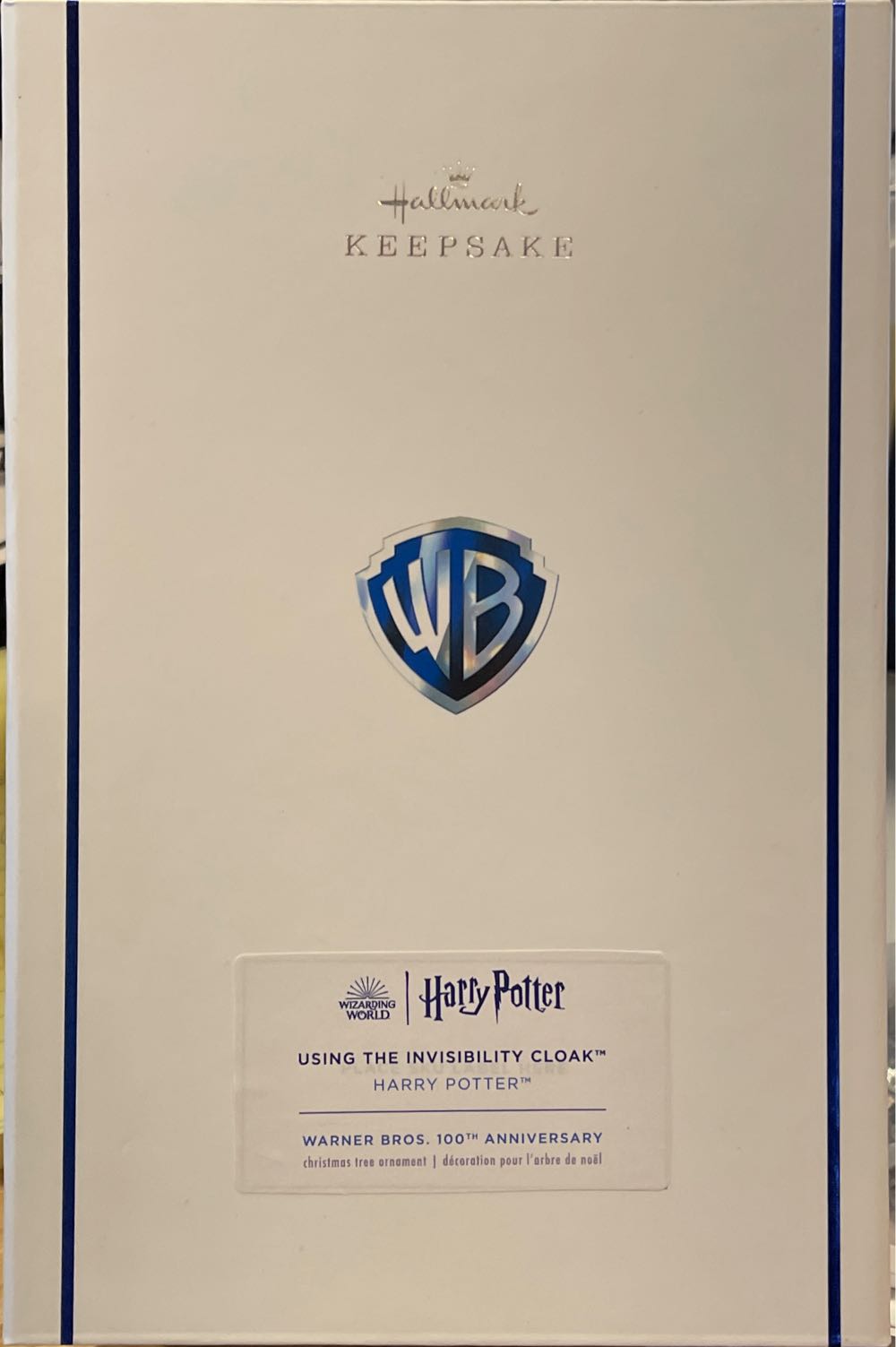 Using The Invisibility Cloak - Warner Bros. 100th Anniversary (Harry Potter) ornament collectible [Barcode 763795841103] - Main Image 2