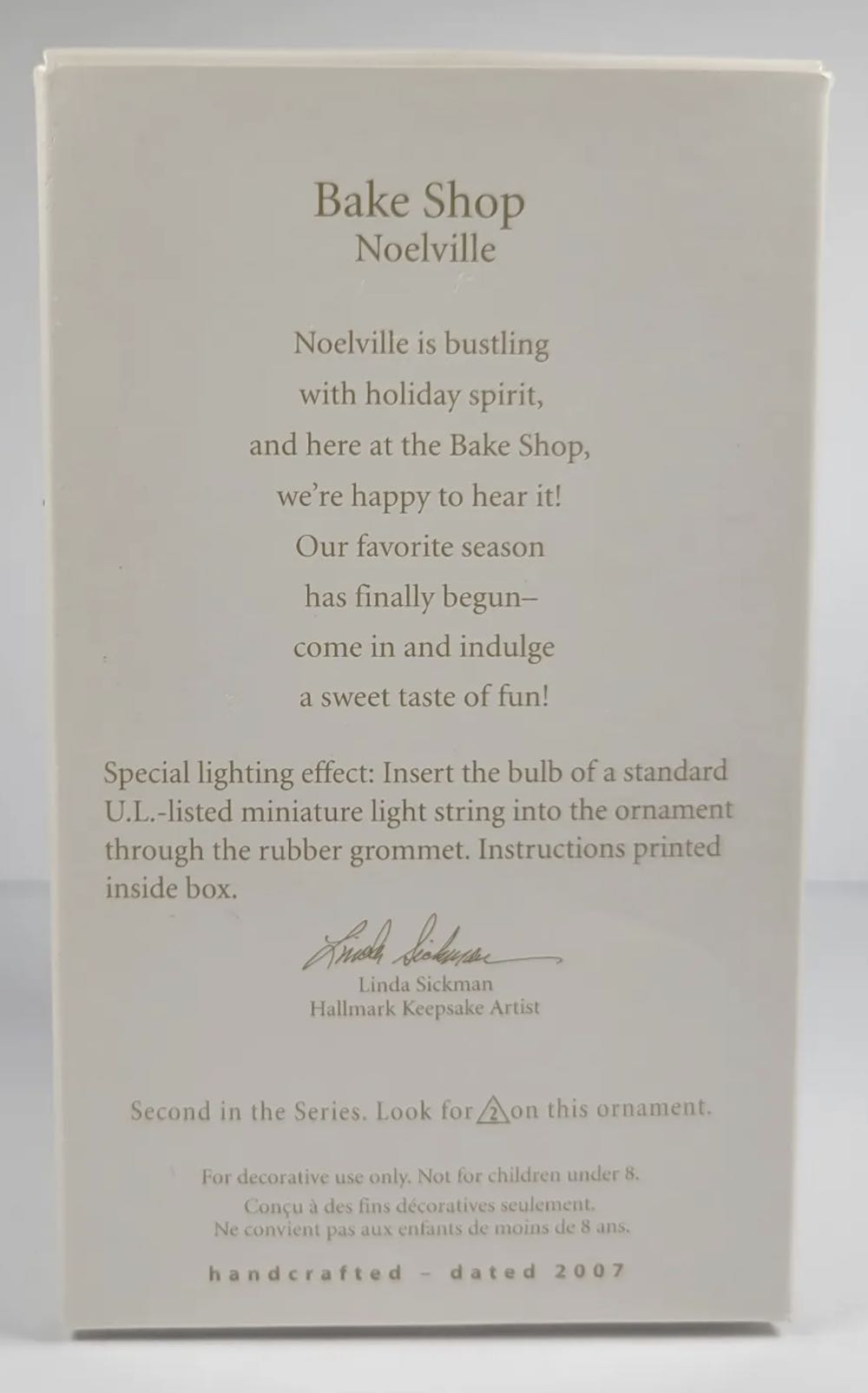 Noelville #2: Bake Shop - Noelville (Nostalgic Houses & Shops) ornament collectible - Main Image 2