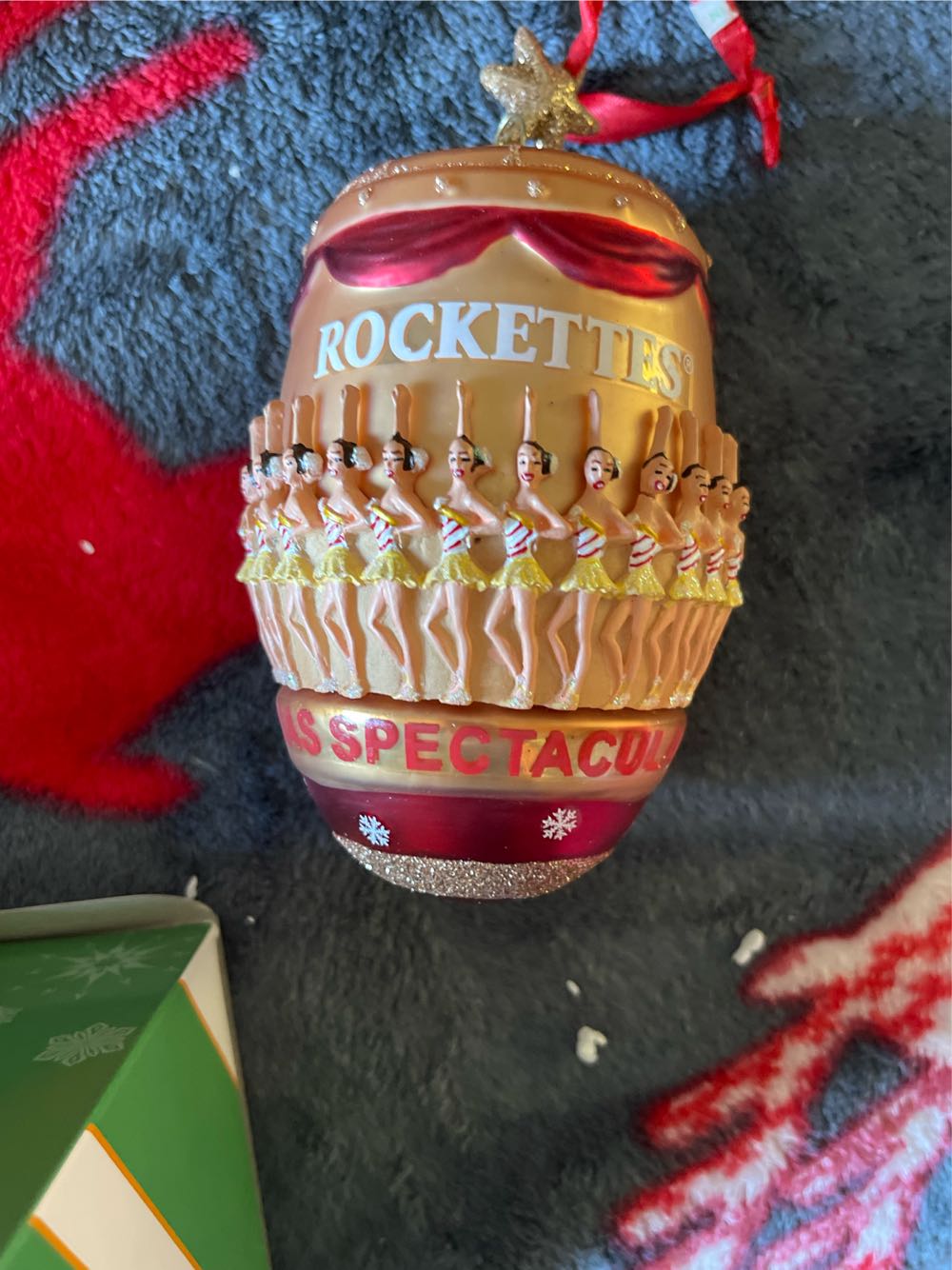 Current - Stocking Hanger - 1990 - Santa Holding Teddy Bear