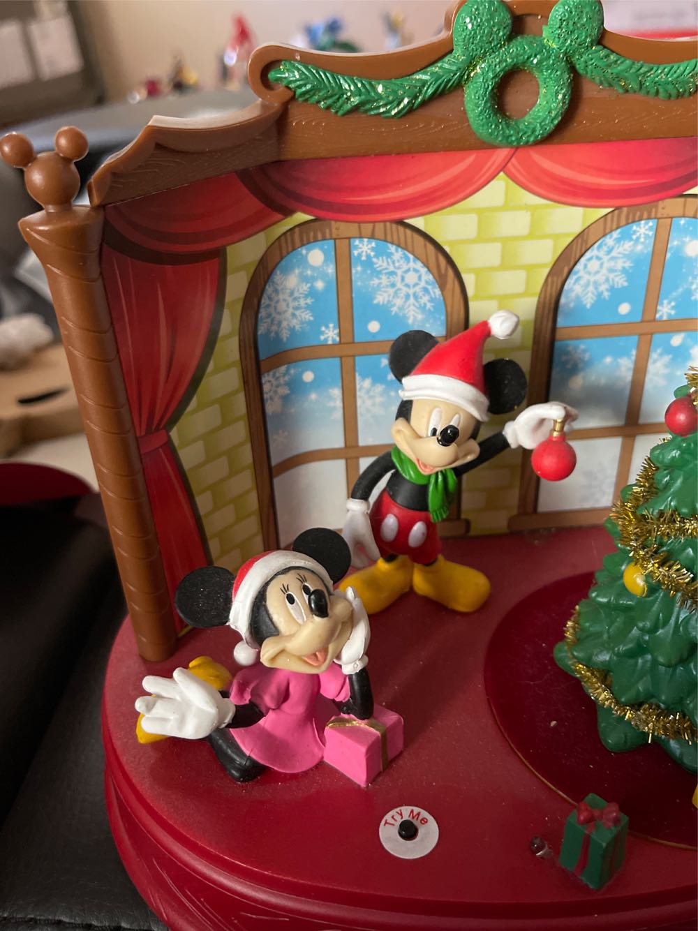 Mickey Minnie And Donald Duck With Tree - Disney (Tabletop) ornament collectible - Main Image 2