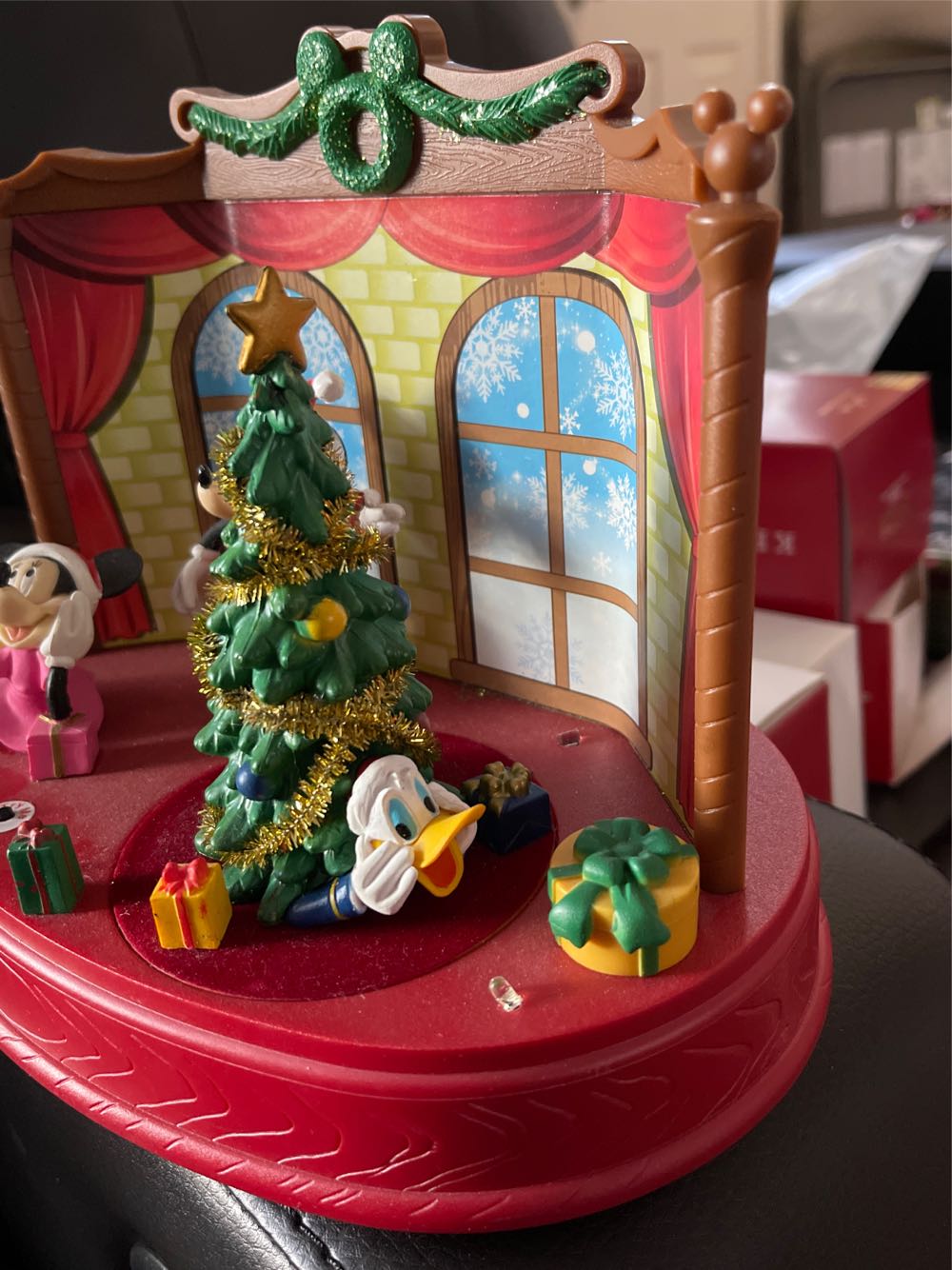 Mickey Minnie And Donald Duck With Tree - Disney (Tabletop) ornament collectible - Main Image 3
