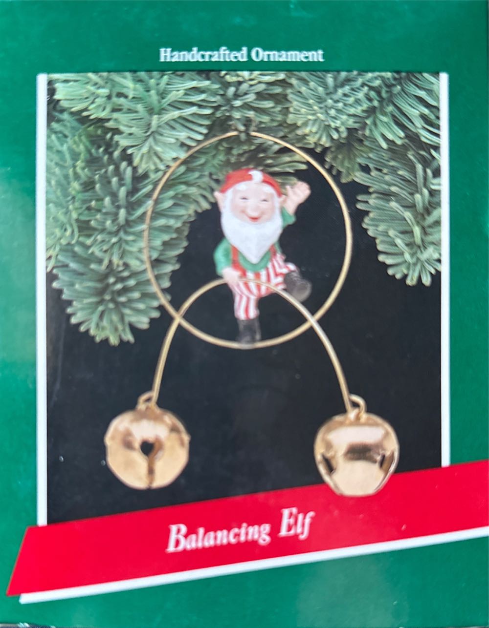 Shiny Brite - Fancy - Chandelier - Green