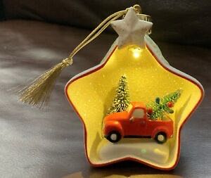 Snowflake Ice Skate Ornament