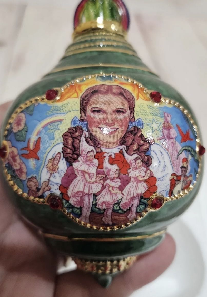 Victoria’s Secret Pink Stripe Limited Edition Christmas Ball Ornament Nib Holiday Striped