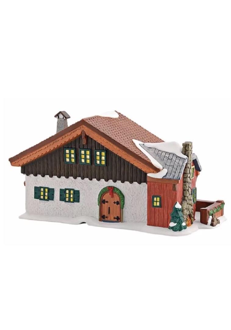 Alpine Ski Lodge - Alpine Village Series (Department 56) ornament collectible - Main Image 2