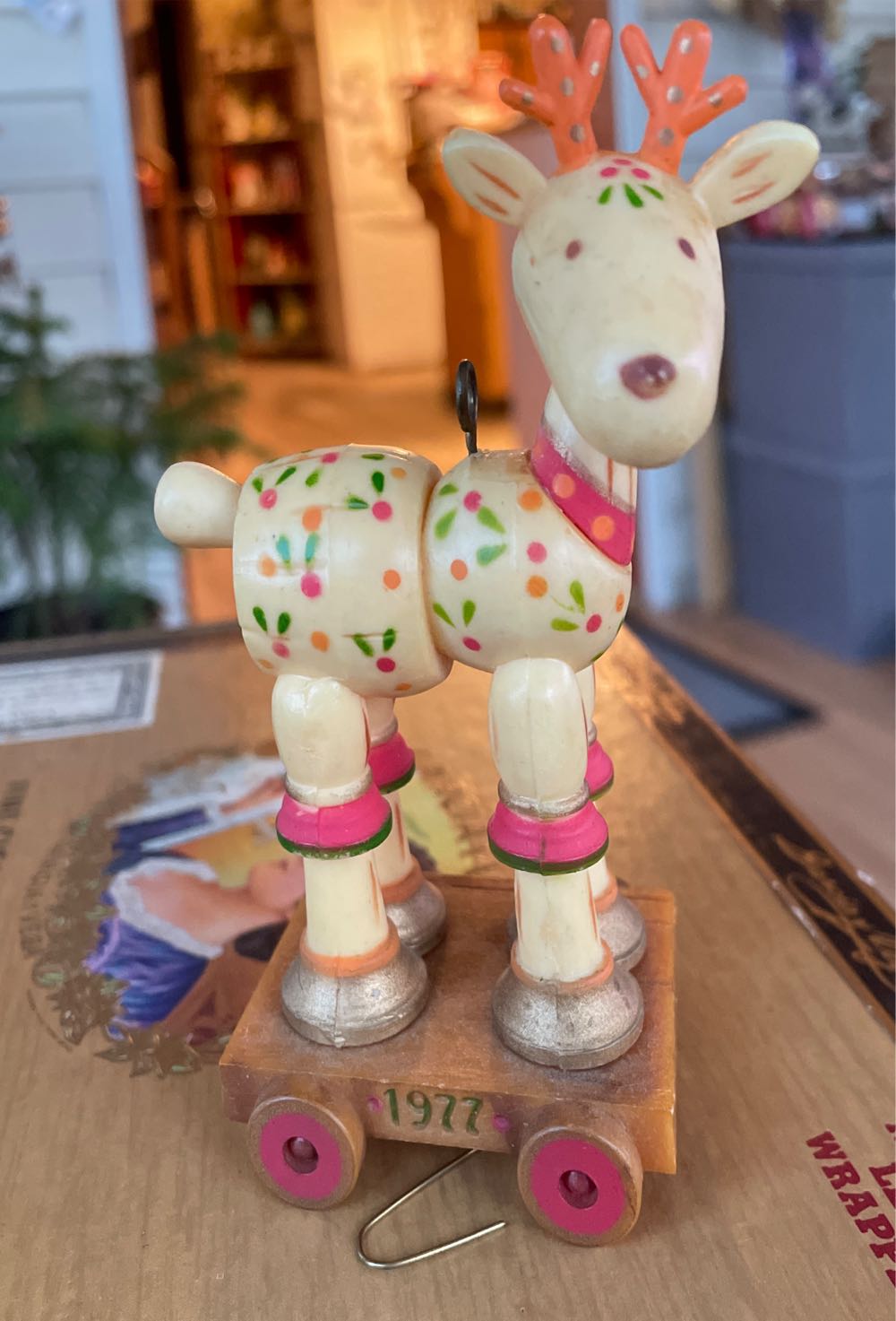 Reindeer  ornament collectible - Main Image 1