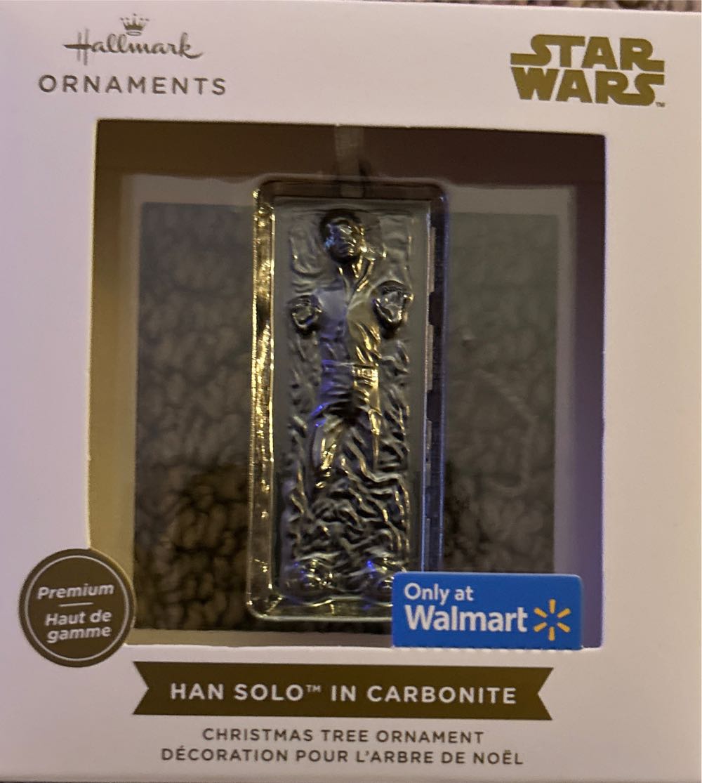 Hallmark Star Wars Han Solo In Carbonate Walmart Exclusive The Lord Of Rings Premium ”the One Ring” New Carbonite Brand - Star Wars (Hallmark Ornaments) ornament collectible [Barcode 763795841349] - Main Image 2
