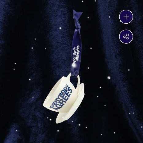 Everybody Agrees Teacup - Midnights (Taylor Swift) ornament collectible - Main Image 2