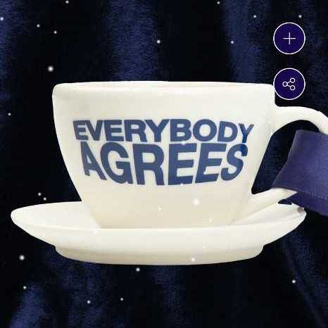 Everybody Agrees Teacup - Midnights (Taylor Swift) ornament collectible - Main Image 4