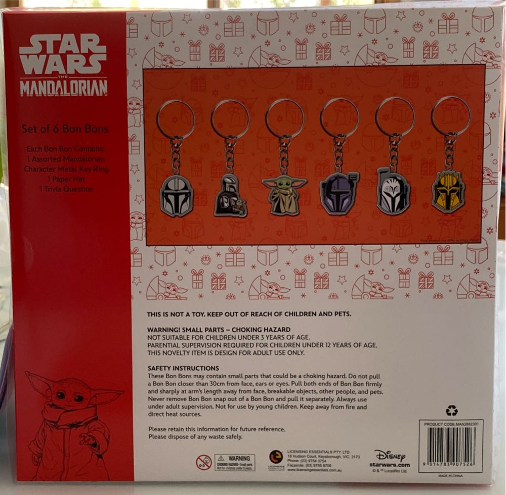 Star Wars Christmas Crackers 2023  ornament collectible [Barcode 9314783907526] - Main Image 2