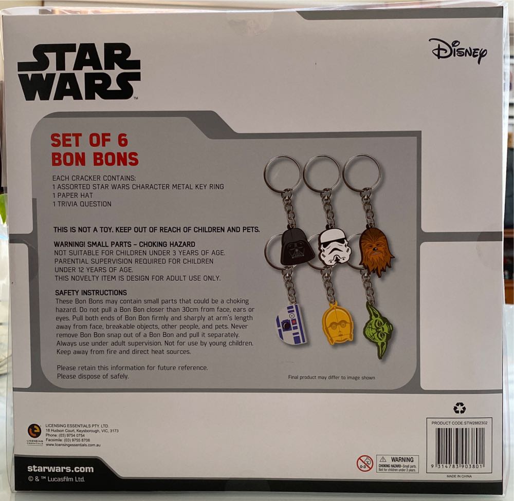 Star Wars Christmas Crackers 2023  ornament collectible [Barcode 9314783903801] - Main Image 2