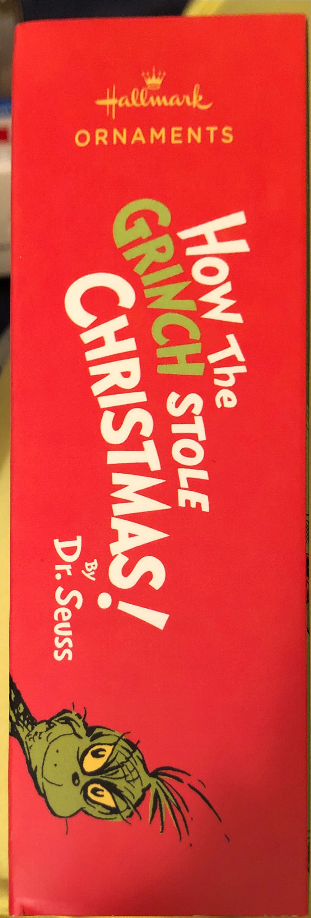 How The Grinch Stole Christmas - Bookshelf (Dr. Seuss, Grinch) ornament collectible [Barcode 763795836550] - Main Image 2