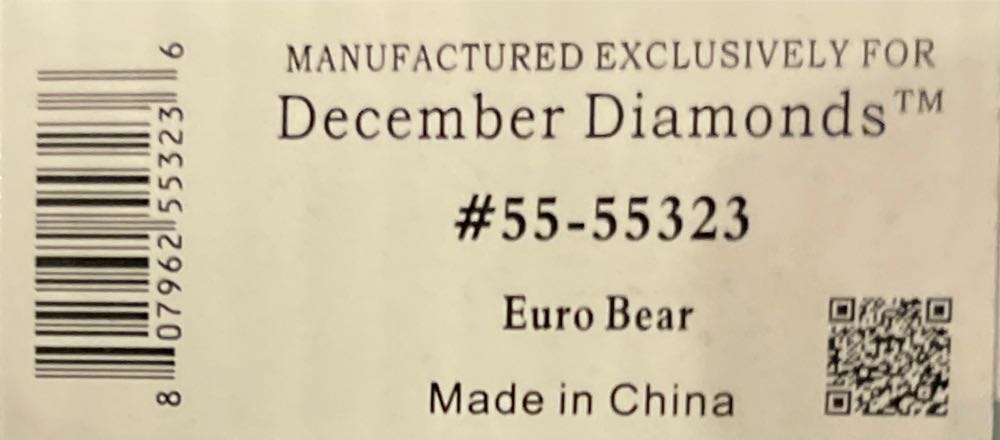 Euro Bear - Poke The Bear ornament collectible [Barcode 807962553236] - Main Image 2