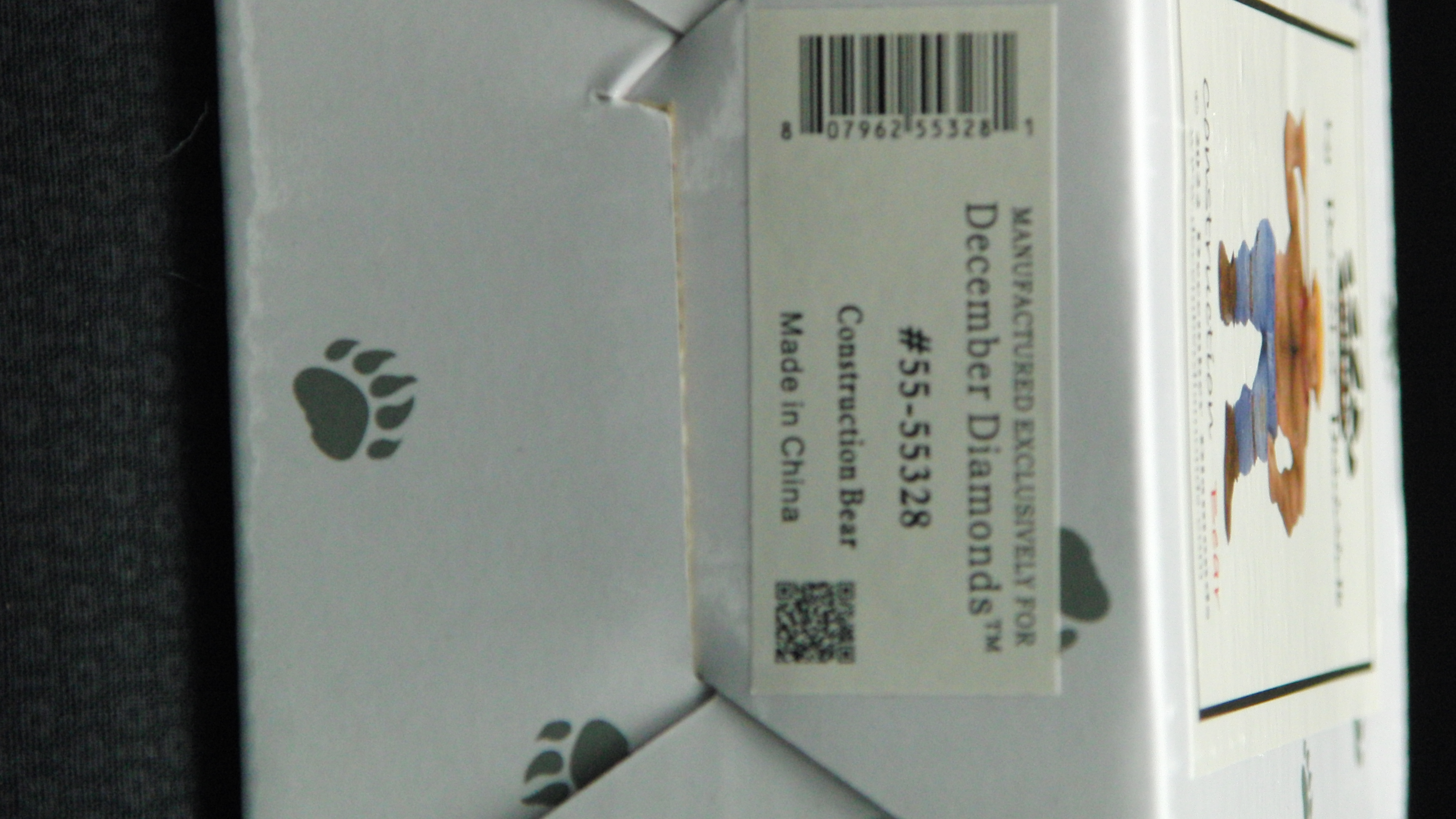 Construction Bear - Poke The Bear ornament collectible [Barcode 807962553281] - Main Image 4