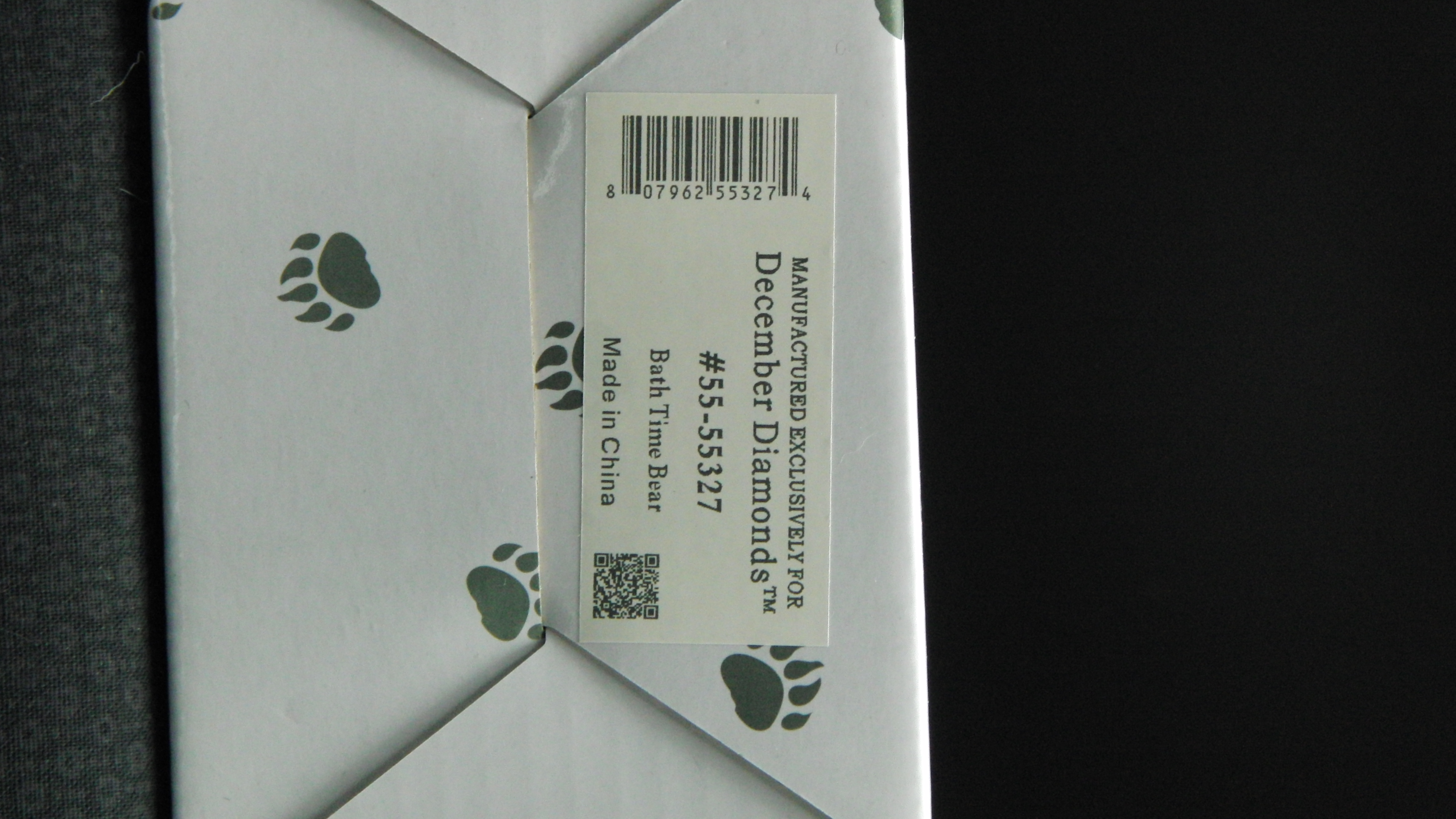 Bath Time Bear - Poke The Bear ornament collectible [Barcode 807962553274] - Main Image 4