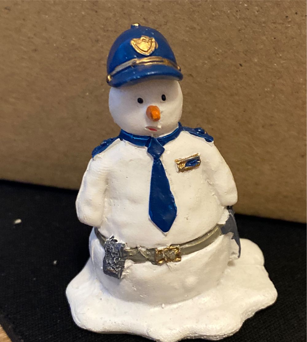 Hallmark Musical Tree Lighting Snowman Snow Angel Wireless~tree Light New Plush Box Wireless