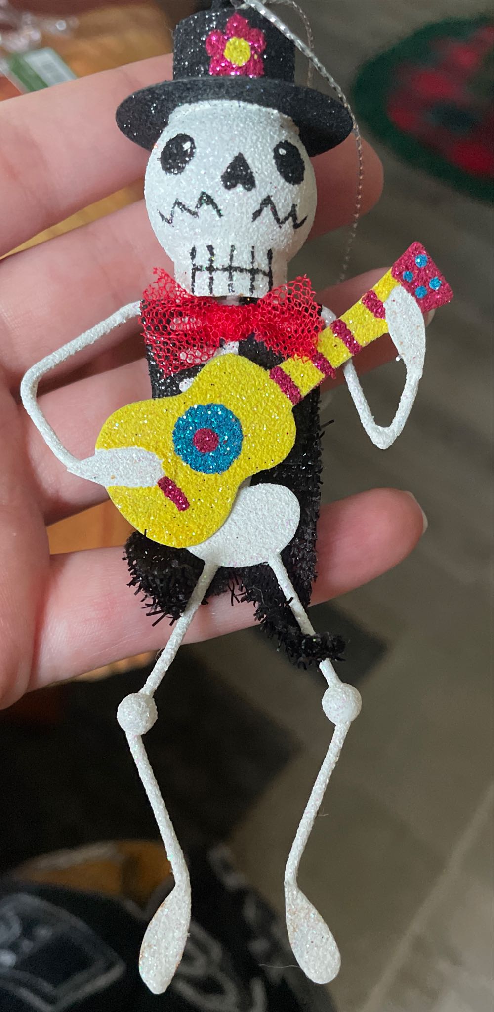 Drafting Cyclists Ornament