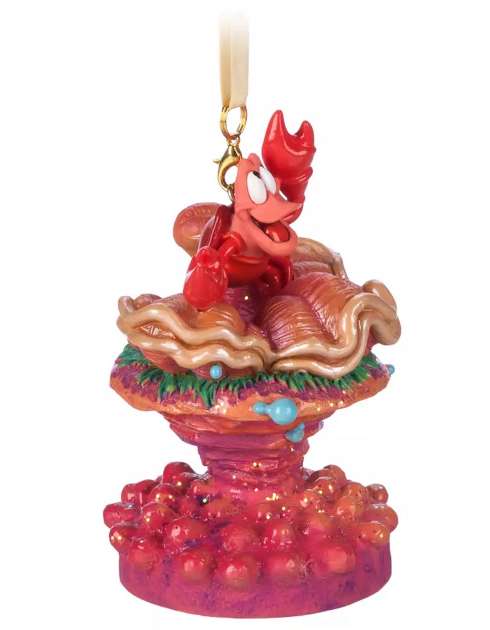 The Little Mermaid - Sebastian Singing - Disney Little Mermaid (Movie) ornament collectible [Barcode 437101497680] - Main Image 2