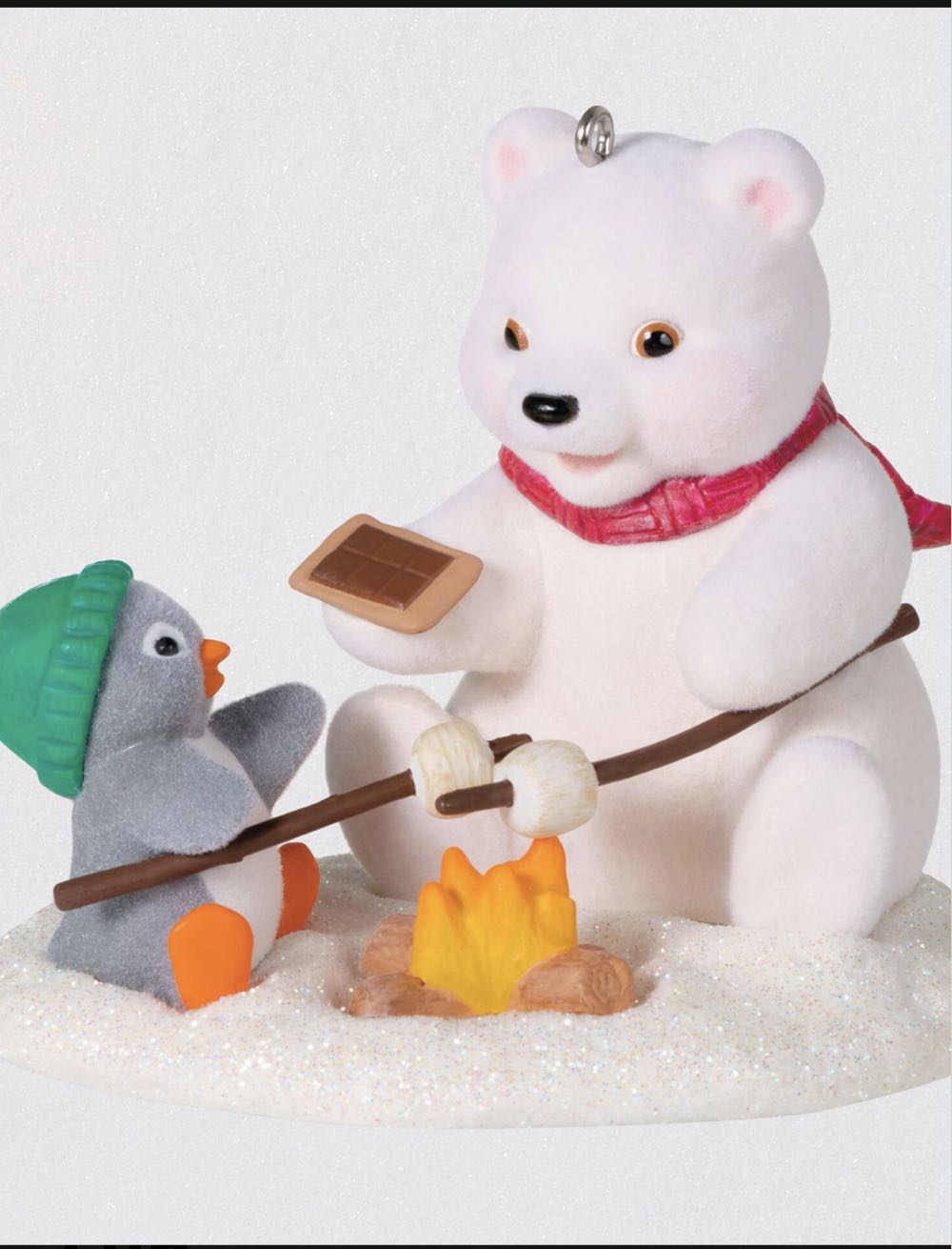 Frosty Mystery Ornament Silver Astronaut