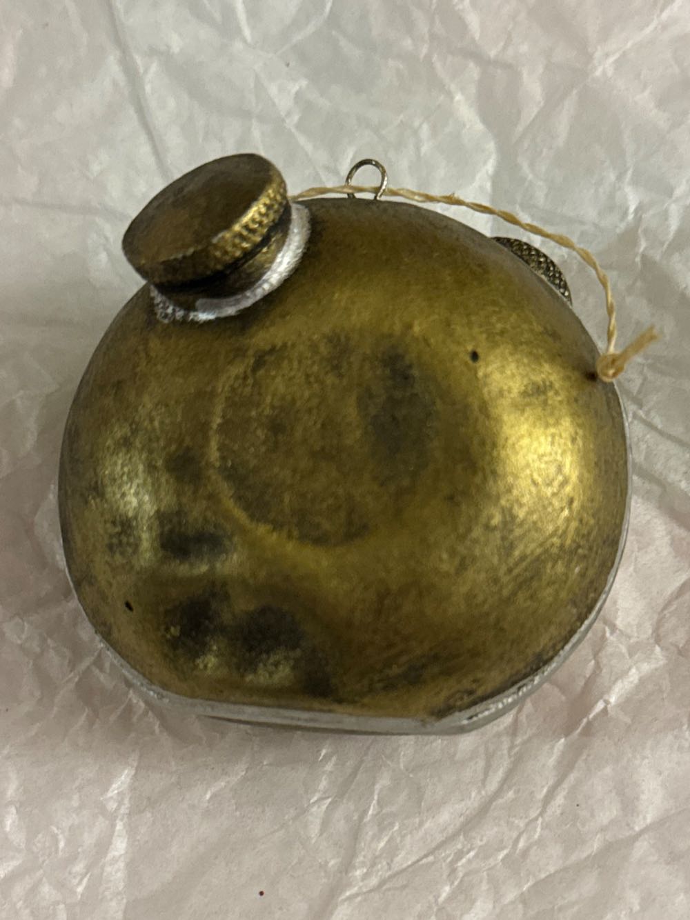 WWII Russian Army Brass Double Oil Can  ornament collectible - Main Image 2
