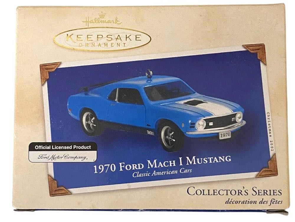 Classic American Cars: 1970 Ford Mach 1 Mustang #12 2002 Ornament - Classic American Cars (1970 Ford Mach 1 Mustang) ornament collectible - Main Image 2