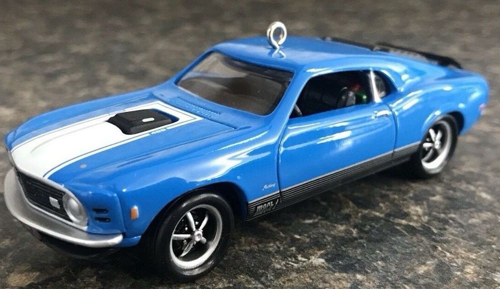 Classic American Cars: 1970 Ford Mach 1 Mustang #12 2002 Ornament - Classic American Cars (1970 Ford Mach 1 Mustang) ornament collectible - Main Image 3