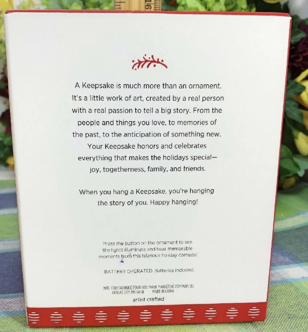 A Star-Spangled Spectacle - National Lampoon’s Christmas Vacation (Magic: Light & Sound (Battery Op)) ornament collectible - Main Image 2