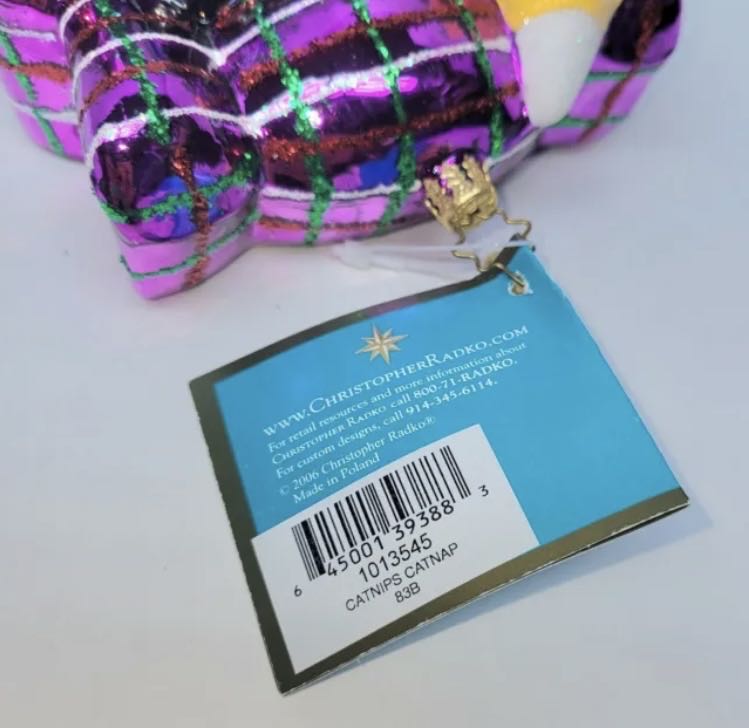 Catnips catnap  (Halloween) ornament collectible - Main Image 2