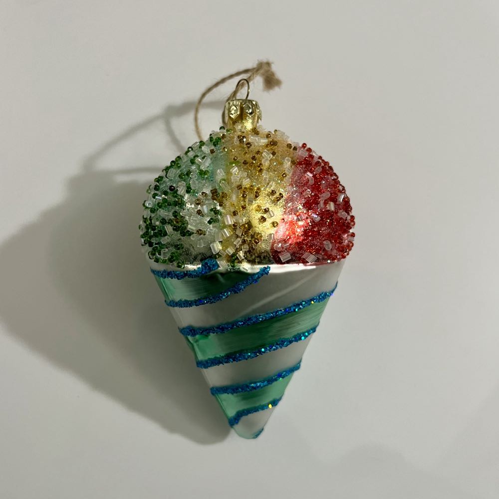 Snow Cone Ornament  ornament collectible - Main Image 2