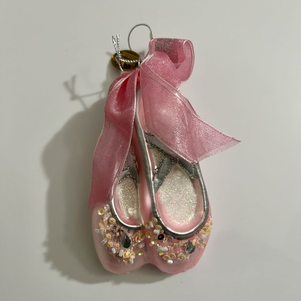Ballet Slippers Ornament  ornament collectible - Main Image 2