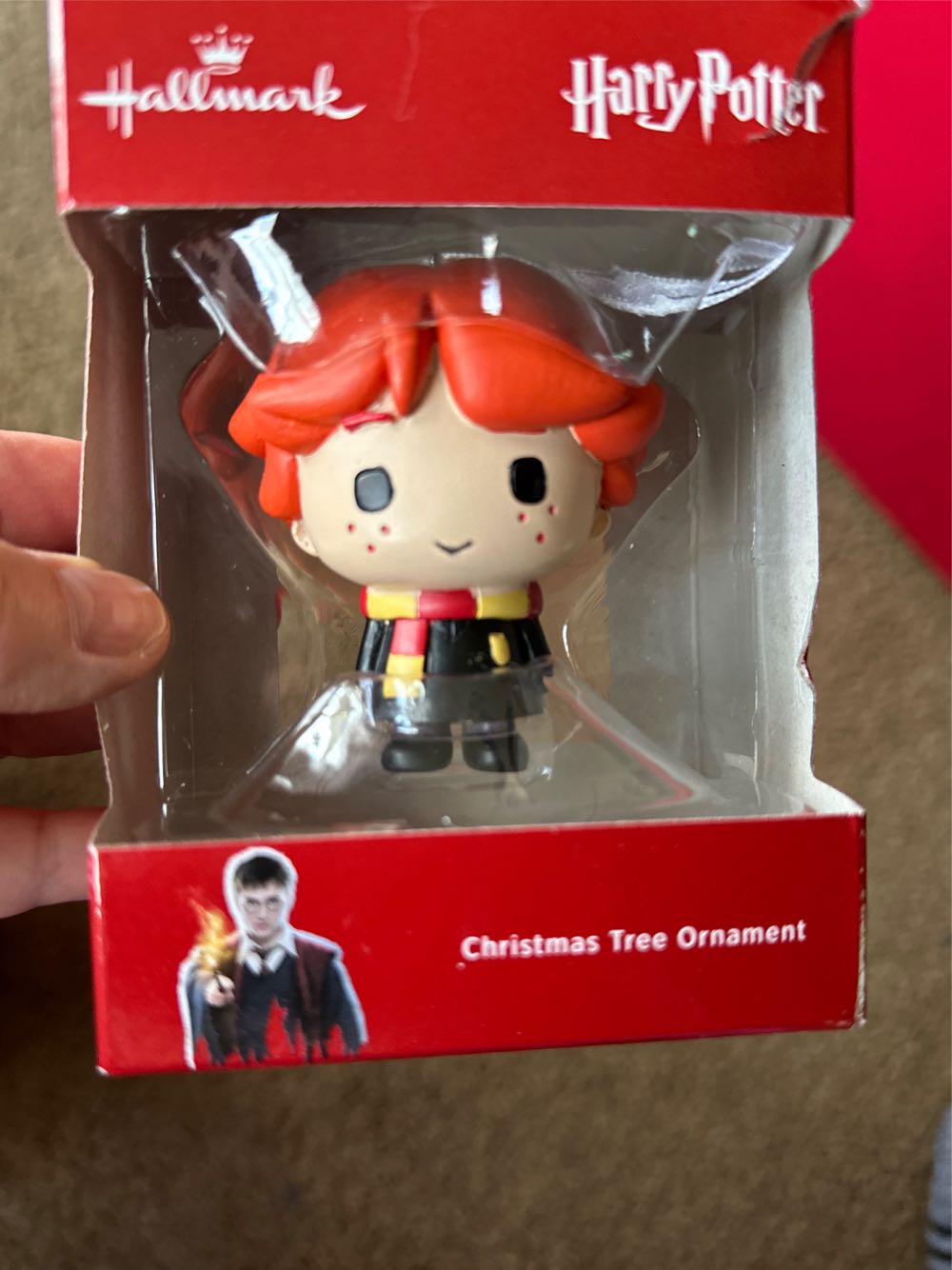 Hallmark Christmas Ornaments Various Harry Potter - Ron  ornament collectible [Barcode 763795424641] - Main Image 2