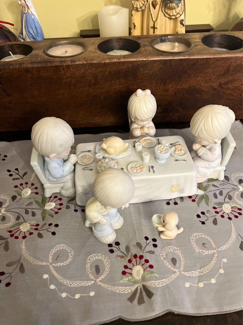 We Grther Together To Ask The Lord‘S Blessing, Precious Moments  ornament collectible - Main Image 1