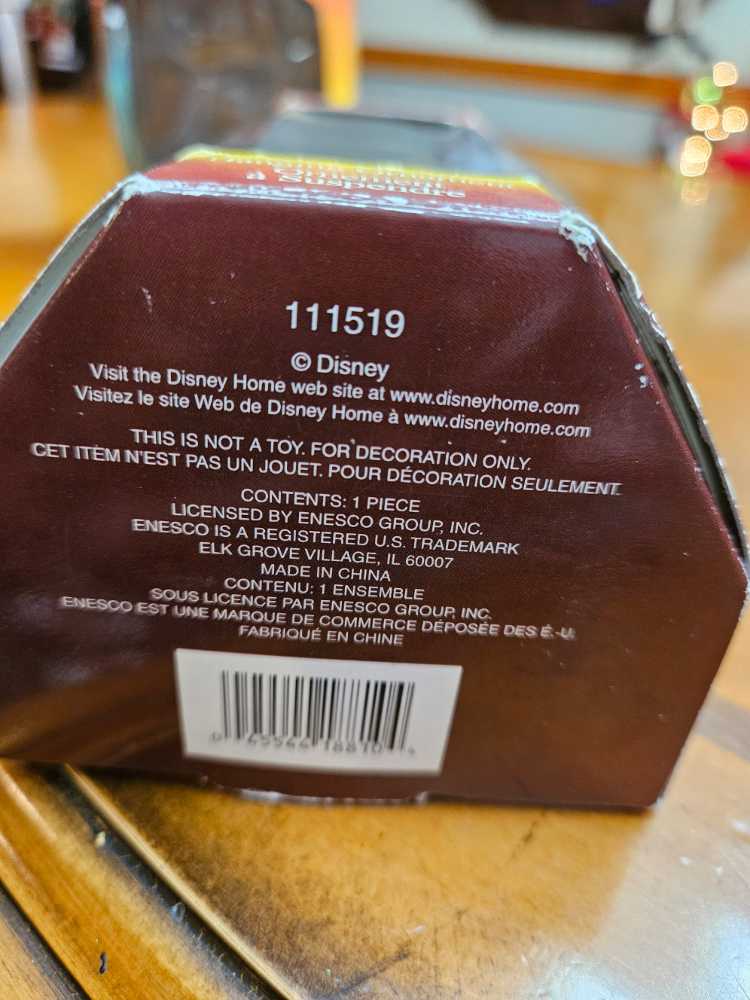 Enesco Christmas Figurine  ornament collectible [Barcode 045544188104] - Main Image 2