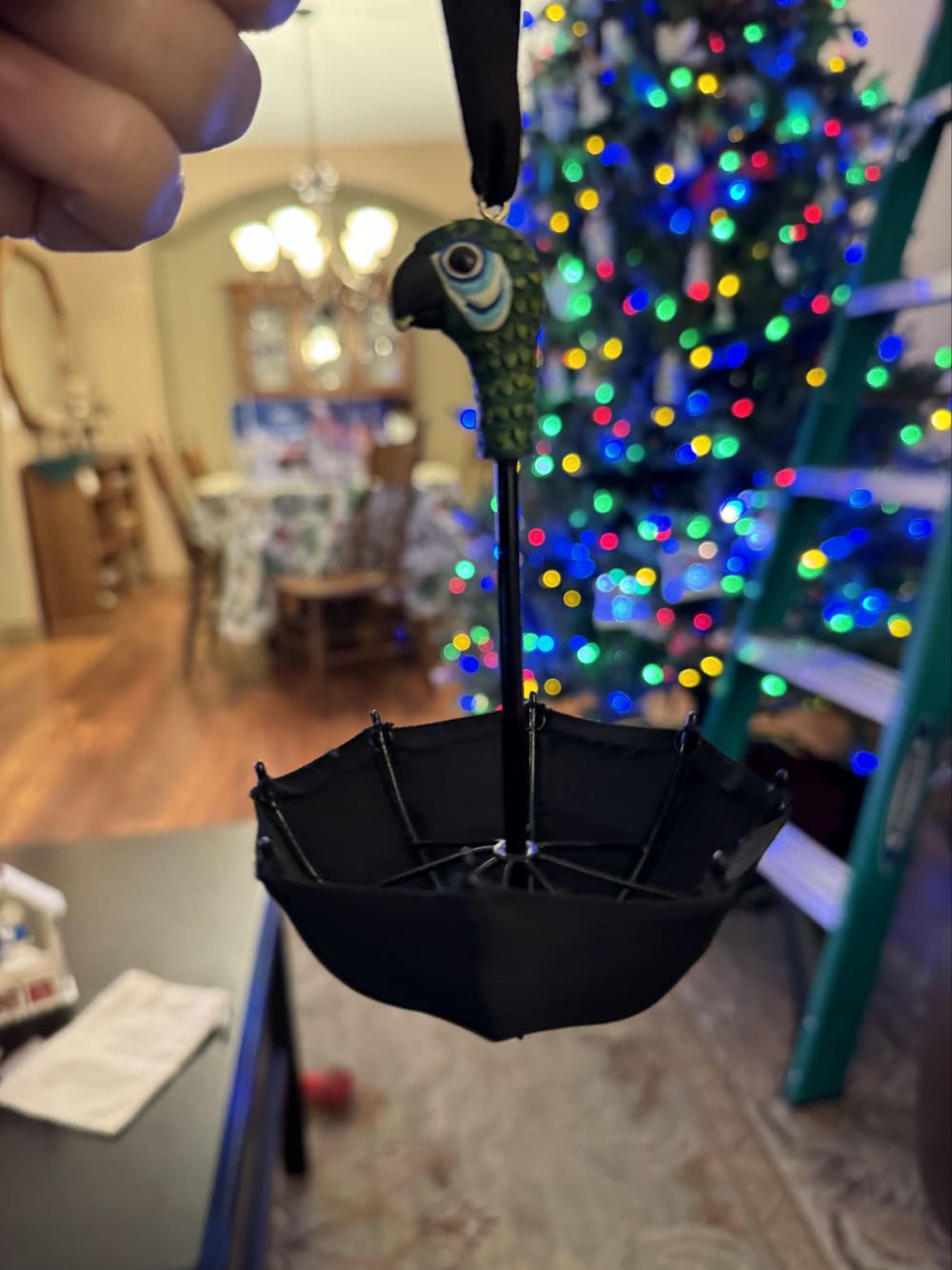 Christopher Radko Blown Glass Christmas Sir Elton Claus