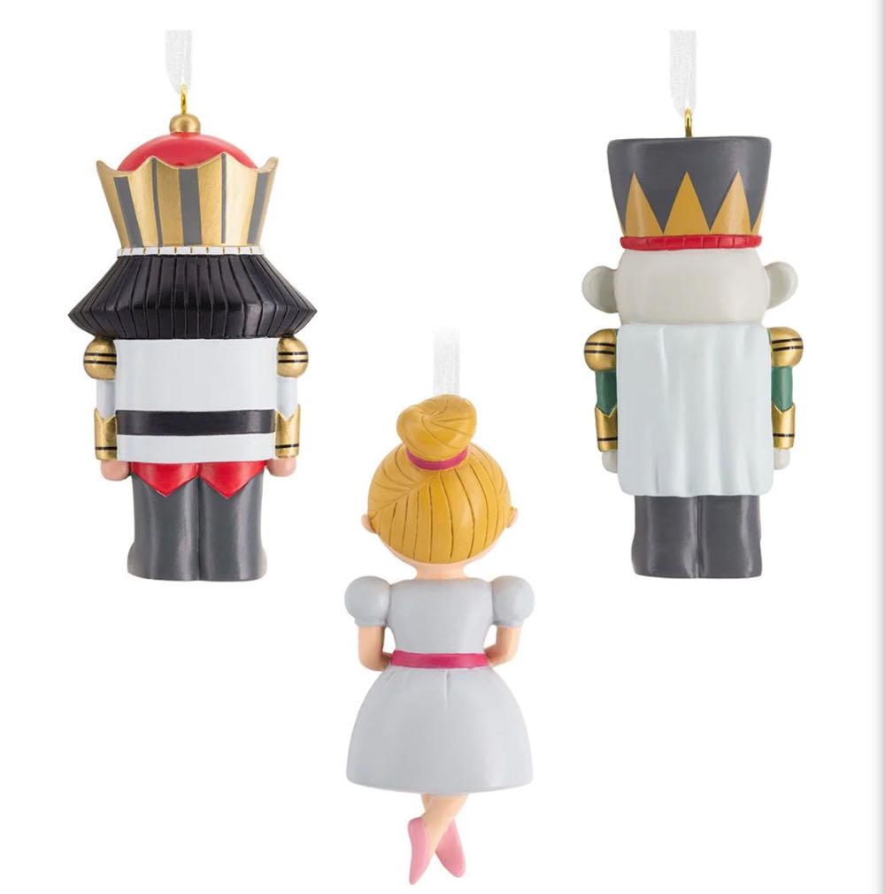 Nutcracker, Mouse King and Ballerina Hallmark Ornaments, Set of 3  (Nutcrackers) ornament collectible [Barcode 661127009859] - Main Image 3