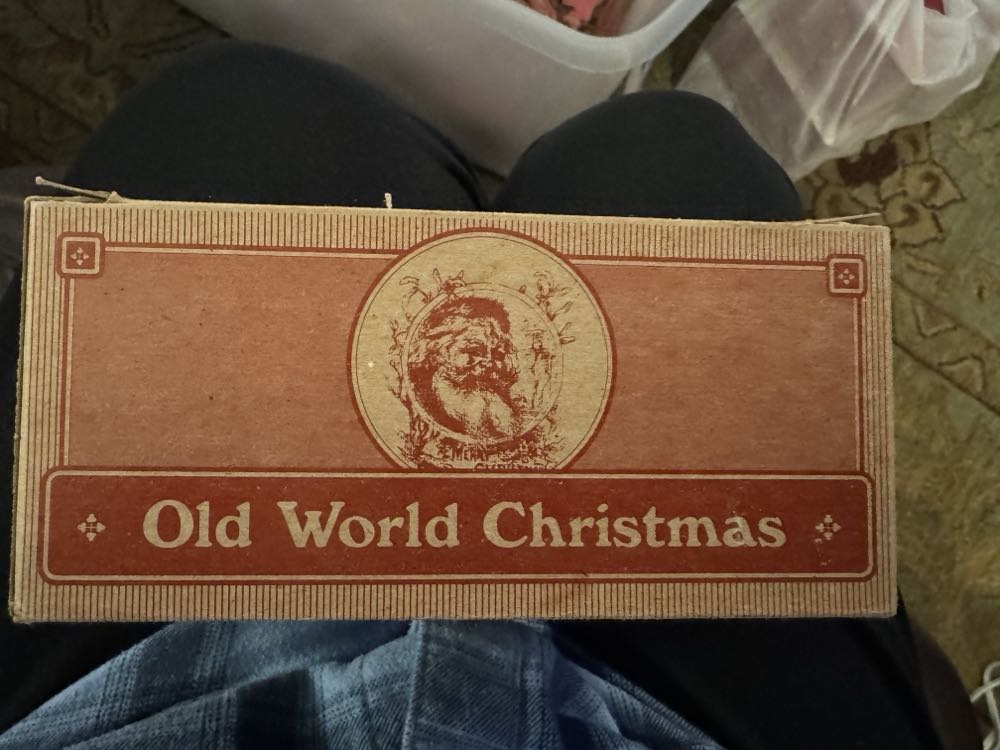 Pickle-Old World Christmas  ornament collectible - Main Image 3