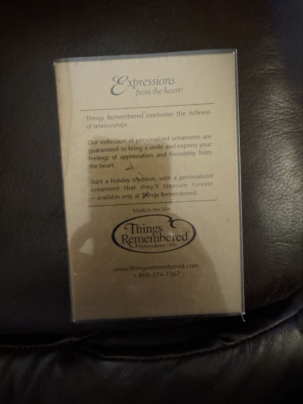 Things Remembered Pewter Ornament  ornament collectible - Main Image 2