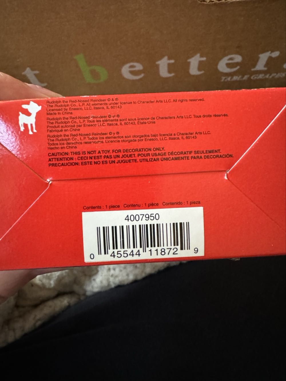 Sam The Snowman  (Rudolph The Red Nose Reindeer) ornament collectible - Main Image 2