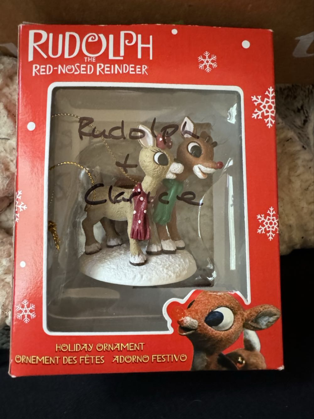 Rudolph And Clarice  ornament collectible - Main Image 2