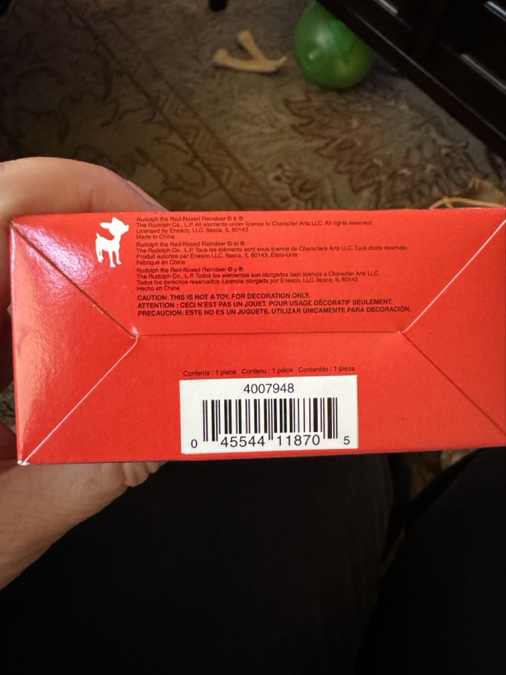 Rudolph And Clarice  ornament collectible - Main Image 3